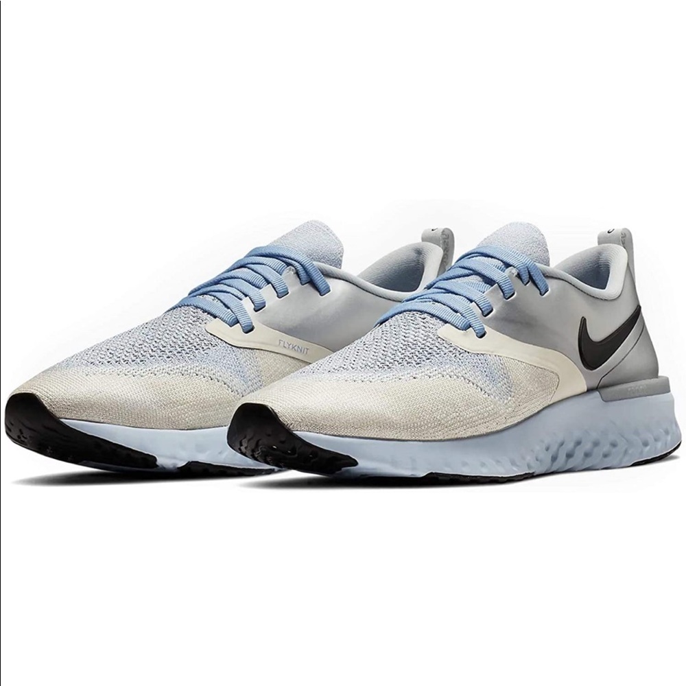 Nike Odyssey React 2 Flyknit Metallic Silver